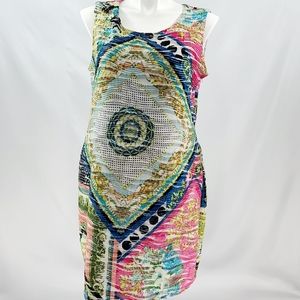 Multi Colored Soft Cute Cato Dress SZ 20W
